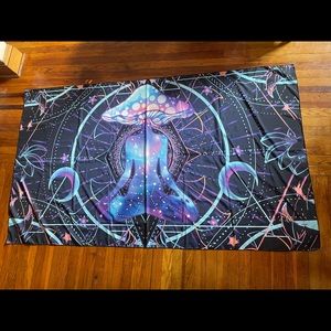 Mushroom Girl Tapestry